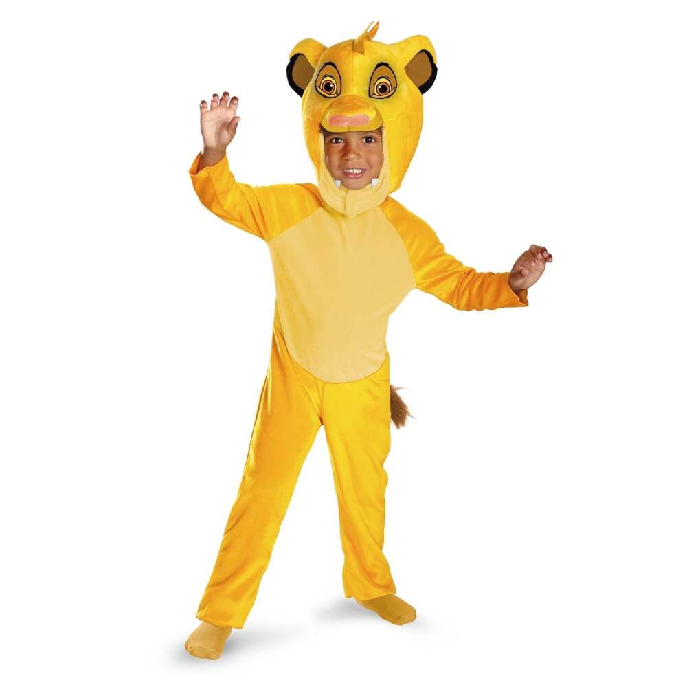 NWT RARE HTF Disguise The Lion King Simba 3pc Halloween Cosplay Costume